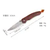 Mini cuchillo plegable para exteriores para cocina casera, cuchillo para fruta, cuchillo portátil para barbacoa al aire libre, camping, cuchillo para abrir paquetes