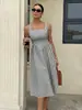 Vestido de Moda Transfronterizo 2026 para Mujer, Estilo Hot Girl, Espalda Descubierta, Cintura Alta, Estilo Casual de Playa de Verano, Vestido Corto Rayado Floral
