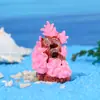 Artesanato de Simulação Aquário de Coral Tanque de Peixes Peixes Pequenos Enfeites Mini Presente Decoração Peixe Oito Melões Enfeites DIY