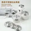 Tapa de Acero Inoxidable para Taza, Tapa para Bol, Vaso de Agua de Vidrio, Tapa a Prueba de Polvo, Tapa Redonda para Taza de Té, Tapa para Taza, Múltiples Diámetros Opcionales