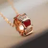 Collar de serpiente completo de diamantes para mujer, plata de ley chapada en oro rosa de 18 quilates, diseño de cabeza de serpiente y hueso, cadena para clavícula de múltiples vueltas, accesorio de nicho de lujo ligero