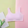 Roupa íntima para meninas de 12 a 18 anos algodão puro período de desenvolvimento estudantes do ensino fundamental estudantes do ensino médio body esportivo à prova de choque sutiã de menina