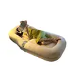 Cama para Perros Humana Sofá Perezoso, Reclinable Plegable para Acostarse y Dormir, Sillón Plegable Individual Tatami, Sofá Cama Individual para Balcón Dormitorio