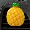 Clip para ambientador de salida de aire de coche, perfume, fresco, pequeño, cereza, fresa, transfronterizo, creativo, fruta, clip de fragancia para salida de coche