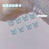 Macaroon Moca K9 Diamante Joyería para Uñas Luna Mariposa Amor Estrella Pequeña Decoración Armadura Hielo Uso al por Mayor