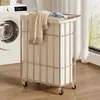 Cesto de Roupas Sujas de Alto Valor Doméstico Dobrável Cesto de Armazenamento de Roupas Sujas Cesto de Roupas Sujas Banheiro Artefato de Roupas Roupa