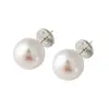 Pendientes de Plata de Ley 999 Familia S Manta Suave Perla Rosa Pendientes de Lujo Accesible Estilo Nuevo para Mujer 2025