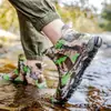 Botas de lluvia impermeables, resistentes al desgaste y antideslizantes: estilos a media pantorrilla, hasta la pantorrilla y cortos, modernos y a la moda, disponibles en diseños de bloques de color, color liso y camuflaje, con suelas engrosadas