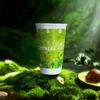 Vaso de Café Desechable Grueso con Doble Recubrimiento y Tapa, Adecuado para Tiendas de Té con Leche, Vaso de Papel Hueco
