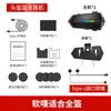 Nuevo Casco de Ciclismo para Exteriores Impermeable con Reducción de Ruido y Luz LED Bluetooth 5.4 Iluminación Diseño Creativo