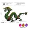 Simulação Batalha Ocidental Warcraft Cavaleiro Mítico Decoração Modelo Dragão Chinês Monstro Polvo Demônio de Gelo Boi de Pedra Monstro Pantera Negra