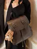 Mochila Casual de Grande Capacidade Estilo Coreano para Mulheres 2025 Nova Mochila Escolar para Estudantes Estilo Universitário Simples e Fashionável Mochila de Viagem