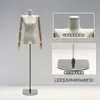 Maniquí de Exhibición de Medio Cuerpo para Tienda de Ropa, Maniquí con Hombros Caídos en Ángulo Recto Estilo Coreano para Mujeres con Clavículas Pequeñas y Busto Pequeño
