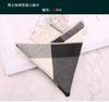 Pañuelo de Bolsillo para Hombre con Patrón de Algodón de Cáñamo Estilo Coreano Cuadrado de Bolsillo Distintivo Accesorios para Traje Otoño e Invierno Cuadrado Pequeño Cuadrado