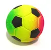 Cuatro pelotas elásticas sólidas de goma para mascotas color natural tres colores cesta fluorescente fútbol béisbol tenis juguete para perro pelota saltarina
