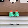 Nuevos Pendientes de Navidad 2025 Dibujos Animados Lindo Papá Noel Hombre de Jengibre Pendientes de Árbol de Navidad Pinzas para Orejas Sin Perforación