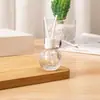 Saída de Ar Tampa Branca Vareta de Fibra Aromaterapia Frasco Vazio Vidro Reembalagem de Aromaterapia Frasco de Fragrância Difusor de Rattan Frasco de Perfume Frasco de Vidro