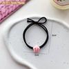 Linda mini estrella de cinco puntas, pequeña horquilla de cuerda para el cabello de animal, dulce niña estudiante, cola de caballo, flequillo, horquilla rota