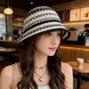 Chapéu de pescador feminino primavera e verão nova chegada feminina renda elegante chapéu de balde japonês simples chapéu protetor solar chapéu de bacia pequena showface