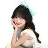 Pinza para el Cabello con Lazo Azul Dulce, Estilo Princesa Fugitiva, Pasador Juvenil Superior, Accesorio para el Cabello que Reduce la Edad, Tocado Lindo y Juguetón