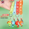 Long Zhiyu 13 Anos de Chaveiro Personalizado de Silicone Cartoon PVC Forma de Boneca Fornecedor Personalizado de Alta Qualidade