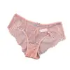 Ropa interior de encaje para mujer Comercio exterior Ropa interior de cobertura media de glúteos Tangas sexys y cómodas de encaje para mujer