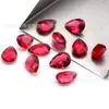 Venta al por mayor de fábrica, gemas de cristal con forma de pera, piedras de cristal con forma de lágrima de 2*3-13*18 mm con base puntiaguda, suministro directo del fabricante