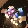Luces de Cadena de Cuentas Crackle, Luces de Cable de Cobre, Luces de Cadena de Bolas Crackle, Mini Luces para Rellenar Regalos, Luces Decorativas para Escena Navideña