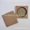 Fábrica em estoque porta-copos liso em branco porta-copos cerâmico absorvente porta-copos de cortiça isolante atacado porta-copos de cortiça absorvente branco liso