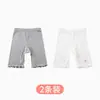 Leggings de Verano para Niñas, Shorts Finos de Seguridad de Modal Anti-Exposición, Shorts hasta la Rodilla para Bebé para Usar por Encima