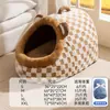 Cama para perro grande transfronteriza de otoño e invierno, cálida y acogedora, adecuada para razas medianas a grandes, con cajones, diseño de sueño profundo, también adecuada para gatos y otras mascotas