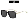 2026 Nuevas Gafas de Sol de Moda Transfronterizas Europeas y Americanas Estilo Europeo Celebridad Song Jia Mismo Estilo Puente Doble Personalizado Gafas de Sol para Hombre y Mujer