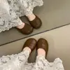 Mocassins brancos com estampa de grou, solado macio e bico dividido para mulheres, sapatos vermelhos versáteis de corte baixo, sapatos slip-on leves para ir ao trabalho e dirigir