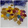 Parches de Estrella en Forma de Corazón, Tela No Tejida con Purpurina, Materiales y Accesorios para Accesorios del Cabello, Parches de Tela No Tejida de Flor de Ciruelo