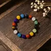Pulsera de cristal de ágata con múltiples cuentas de diseño exclusivo de alto valor, superventas transfronterizo, accesorio de joyería con cuentas de ojo de tigre y cristal amarillo