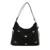 Bolso de Gran Capacidad para Mujer 2024 Nueva Textura Estilo Mariposa Ropa de Trabajo Casual Hombro Cruzado Mochila de Moda