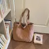 2026 Nueva Versión Coreana Estilo Casual Bolso de Tela de Color Sólido para Mujer, Fresco y Elegante, para el Trabajo y los Viajes, Bolso Relajado para Debajo del Brazo