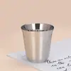 Nova Caneca de Café de Aço Inoxidável de Camada Dupla, Caneca de Cerveja com Isolamento a Vácuo, Caneca Térmica Italiana Simples Antiescaldante, Copo de Bebida