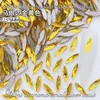 Rhinestones Marquise de Fundo Plano 2,5*8mm Mais Vendidos para Nail Art, Série Deslumbrante de Decorações para Nail Art e Acessórios de Unha Vestíveis Atacado