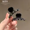 Mini presilhas de cabelo cravejadas de diamantes para mulheres, leves e luxuosas, com um design sofisticado e delicado, perfeitas para franjas laterais e penteados versáteis