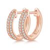 Brincos de moissanite de prata esterlina S925 brincos de diamante europeus e americanos transfronteiriços brincos de estilo Hong Kong brincos de alta qualidade para meninas