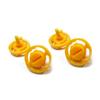 Spot atacado multi-engrenagem adaptador de energia PTK10-7 sete-engrenagem interruptor amarelo plástico potenciômetro alça de ajuste