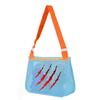 Bolsa de Playa de Regalo para Niños, Bolsa de Almacenamiento Calada Transparente, Bolsa para Juguetes, Bolsa para Guardar Conchas, Bolsa de Malla de Playa para Viajes
