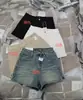 Shorts de Mezclilla Ultrafinos de Cintura Alta para Mujer, Estilo Delgado de Verano, Nuevos Hot Pants Ajustados que Levantan Cadera, Shorts de Corte A Modernos 8021