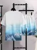 Conjunto Esportivo Casual Masculino Verão Novo Manga Curta Shorts Juventude Transfronteiriço Esportivo Conjunto de Duas Peças