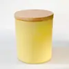 Copo de Vela Colorido Atacado Copo de Vidro Artesanal Criativo Copo Suporte para Vela de Aromaterapia Copo Suporte para Vela Doméstico com Tampa Enfeites