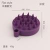 Estilo japonês shampoo escova massagem shampoo artefato silicone massagem pente shampoo pente cabelo pegador shampoo pente pente limpeza couro cabeludo