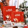 Nova caixa de presente de Natal, conjunto de presente de maçã para Véspera de Natal, caixa de presente de Natal com tampa e base, caixa de embalagem para presente, bolsa