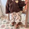 Calça de Fleece Infantil, Calça Esportiva para Meninos, Calça Longa Casual para Meninas, Aconchegante 2026 Nova Outono e Inverno Calça de Moletom para Bebê