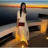 Moda Verão Comércio Exterior Transfronteiriço Europeu e Americano Venda Quente Estilo Francês Vestido Gola Redonda Color Blocking Manga Curta Afunilamento na Cintura Emagrecimento Vestido Feminino